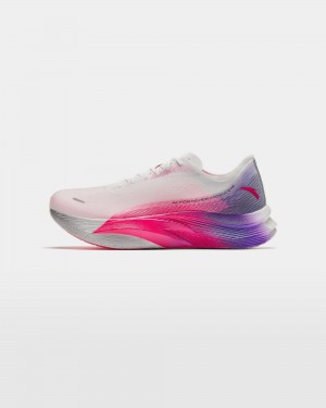 Anta C202 5 GT Running Shoes White / Red / Purple UK | 263SGVHNZ