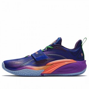 Anta KAI 1 'Black Knight' Basketball Shoes Purple UK | 528BMDOAP