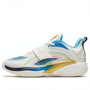 Anta KAI 1 'Dallas Mavericks Home' Basketball Shoes White UK | 670LJQCOU