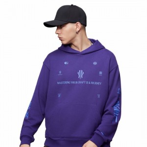 Anta KAI 1 Hoodie Purple UK | 623XJPDSM