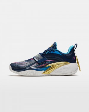 Anta KAI 1 "Playoffs" Basketball Shoes Navy UK | 931EVBUYG