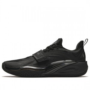 Anta KAI 1 'Triple Black' Basketball Shoes Black UK | 360DFXVLG