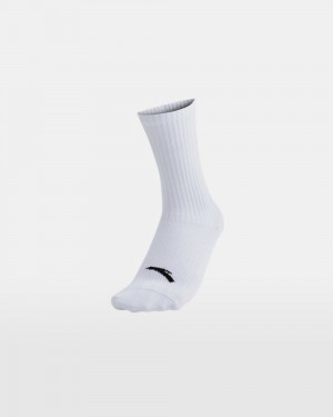 Anta KAI Crew Socks White UK | 179VWRFEU