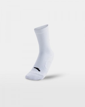 Anta KAI Crew Socks White UK | 589OLRYBH