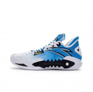 Anta Shock Wave 5 Basketball Shoes Blue UK | 754IOQGLA
