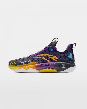 Anta Shock Wave 5 Pro "Agility" Basketball Shoes Purple UK | 078LWODUF