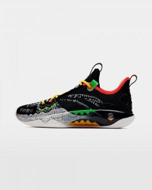 Anta Shock Wave 5 Pro "Speed" Basketball Shoes Black UK | 413YJDNSF