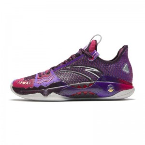 Anta Shock Wave 5 Pro "THE MOON" Basketball Shoes Dark Grey UK | 150QVOCPL