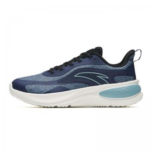 Anta A-FLOW Running Shoes Blue / Black UK | 395YWCXFL