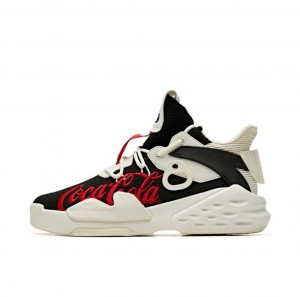 Anta Badao x Coca Cola Sneakers Black / White / Red UK | 580NWDFIH