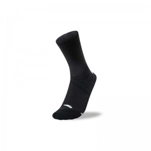 Anta Basketball Socks Black UK | 327PGRAUW