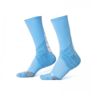 Anta Basketball Socks Blue / White UK | 046DPJMXL