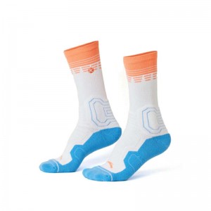 Anta Basketball Socks Orange / White / Blue UK | 570HODMVG