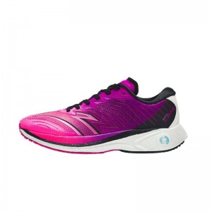 Anta C202 4.0 Running Shoes Purple / Black / Rose Red UK | 237IVSYLC