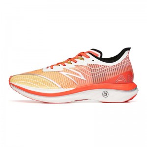 Anta C202 GT Running Shoes Yellow / Red / Beige UK | 286SNWXVU