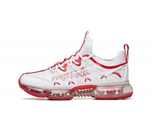 Anta Coca Cola Sneakers Red / White UK | 509PECTKB