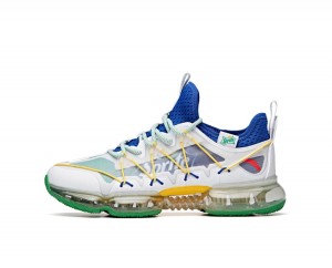 Anta Coca Cola Sneakers White / Blue / Green UK | 150ZOWCNF