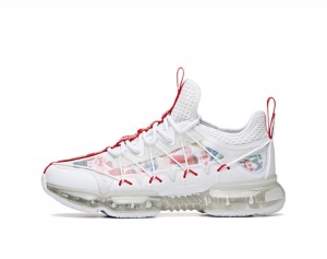 Anta Coca Cola Sneakers White / Red / Blue UK | 910ZMVTUD