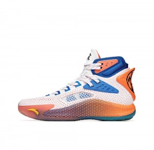 Anta Dragon Ball Klay Thompson Kt5 “Three-pointer” Running Shoes White / Orange UK | 572OSFQXZ