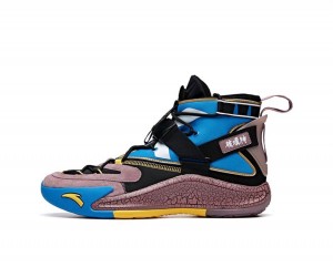 Anta Dragon Ball Kt5 Disruptive "Beerus" Running Shoes Balck / Blue / Purple UK | 274PBMNZL