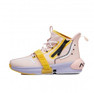 Anta Dragon Ball Super “Buu” Basketball Shoes Pink UK | 469PUIAWT