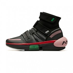 Anta Dragon Ball Super "Goku Black" Basketball Shoes Balck / Pink UK | 634NUYXRP
