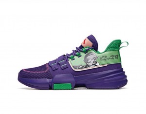 Anta Dragon Ball Super “Piccolo” Basketball Shoes Purple UK | 601DHQREF