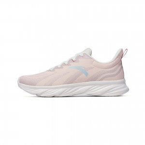 Anta Easy Running Shoes Pink / Grey / Beige UK | 421QBXDMA