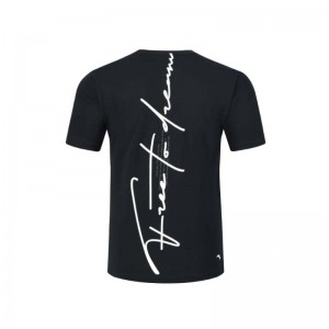 Anta FREE TO DREAM T-shirt Black UK | 643ZEYQXT