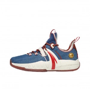 Anta Gordon Hayward GH2 Basketball Shoes Navy UK | 537ZSABUI