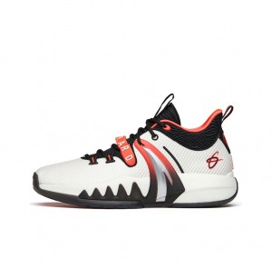 Anta Gordon Hayward GH2 Basketball Shoes White / Red UK | 258SBDOEQ