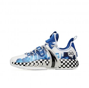 Anta Gordon Hayward GH2 Basketball Shoes Blue / White UK | 521BDOLSA