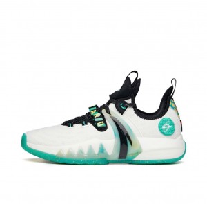 Anta Gordon Hayward GH3 "Black Warrior" Basketball Shoes White UK | 568GWZEVY