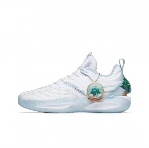 Anta Gordon Hayward GH3 "Christmas" Basketball Shoes White UK | 860JYLDKA
