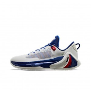 Anta Gordon Hayward GH4 "University" Basketball Shoes White / Blue UK | 897LKBRVM