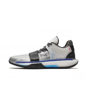 Anta Gordon Hayward GH5 "Chip Gray" Basketball Shoes Silver UK | 028GETZOV