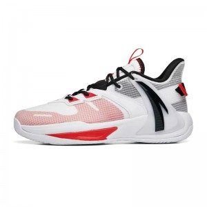 Anta Gordon Hayward GH Swoops 2 Basketball Shoes White / Red / Black UK | 285JICAKO