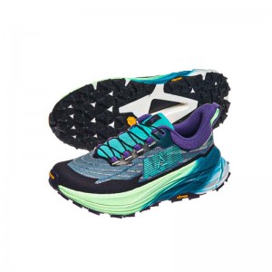 Anta HENGDUAN Trail Running Shoes Black / Light Green / Dark Grey UK | 239UYLCXF