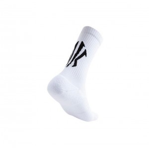 Anta KAI 1 Basketball Socks White UK | 256KYOAZD