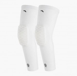 Anta KAI 1 Sports Knee Support Socks White UK | 467QZSPHO
