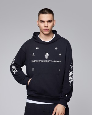 Anta KAI Hoodie Black UK | 718HQTZJE