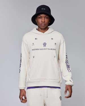 Anta KAI Hoodie White UK | 783MDETFG