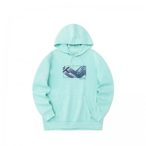Anta KLAY THOMPSON Sweat Hoodie Green UK | 539XVMIGE