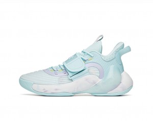 Anta KT Splash 3.0 Low Bubble MINT Basketball Shoes Light Blue UK | 820OIYEXQ