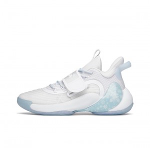 Anta KT Splash 3.0 Low "Snowflake" Basketball Shoes White UK | 791XODLAY