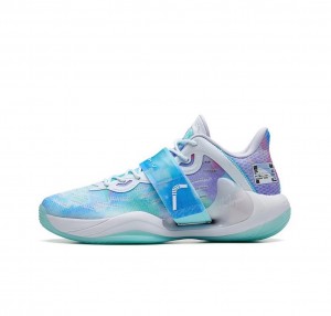Anta KT Splash 4.0 "Blueberry Iced Tea" Basketball Shoes Blue / Purple UK | 715KXIYCP