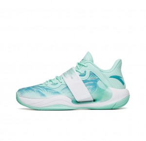 Anta KT Splash 4.0 "Coconut tree" Basketball Shoes Turquoise UK | 804ZQTBER