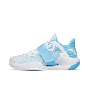 Anta KT Splash 4.0 "Sea Wave" Basketball Shoes Blue / White UK | 321GYJOHN