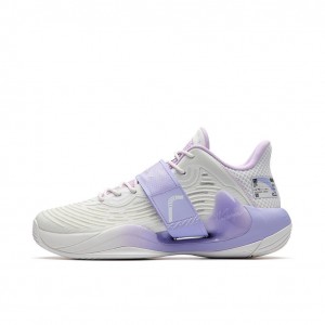 Anta KT Splash 4.0 "Succulent grapes" Basketball Shoes White / Purple UK | 580XOMDAN