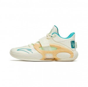 Anta KT Splash 5.0 Basketball Shoes White UK | 720NEYIZT